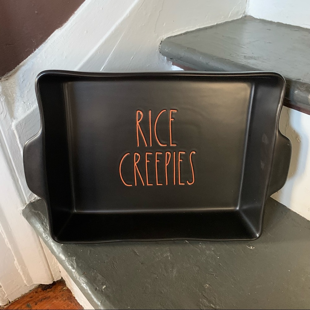 Rae Dunn RICE CREEPIES Baking Dish